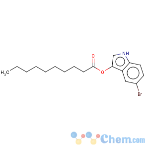CAS No:133950-71-7 Decanoic acid,5-bromo-1H-indol-3-yl ester