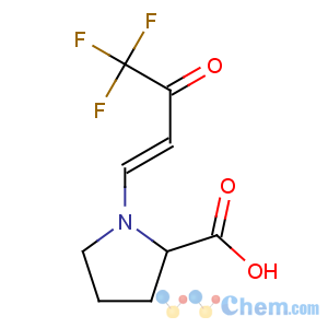 CAS No:133992-80-0 1-(4,4,4-Trifluoro-3-oxo-but-1-enyl)-pyrrolidine-2-carboxylic acid