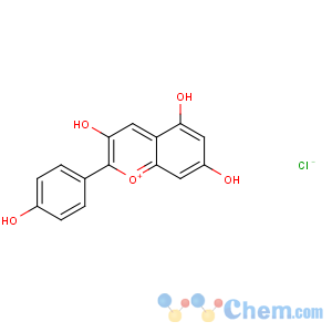 CAS No:134-04-3 2-(4-hydroxyphenyl)chromenylium-3,5,7-triol