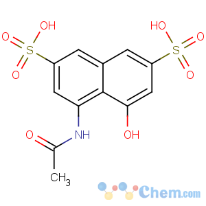 CAS No:134-34-9 4-acetamido-5-hydroxynaphthalene-2,7-disulfonic acid