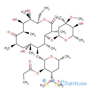 CAS No:134-36-1 Erythromycin propionate