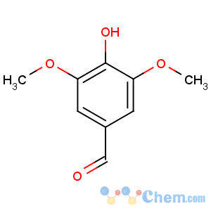 CAS No:134-96-3 4-hydroxy-3,5-dimethoxybenzaldehyde