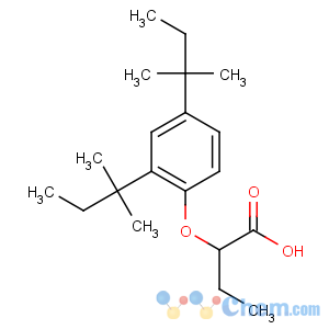 CAS No:13403-01-5 2-[2,4-bis(2-methylbutan-2-yl)phenoxy]butanoic acid