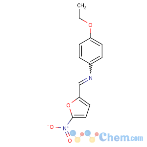 CAS No:13410-72-5 Benzenamine,4-ethoxy-N-[(5-nitro-2-furanyl)methylene]-