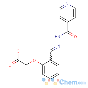 CAS No:13410-86-1 4-Pyridinecarboxylicacid, 2-[[2-(carboxymethoxy)phenyl]methylene]hydrazide