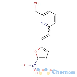 CAS No:13411-16-0 [6-[(E)-2-(5-nitrofuran-2-yl)ethenyl]pyridin-2-yl]methanol