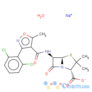 CAS No:13412-64-1 Dicloxacillin sodium