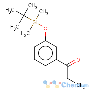 CAS No:134154-50-0 1-Propanone,1-[3-[[(1,1-dimethylethyl)dimethylsilyl]oxy]phenyl]-