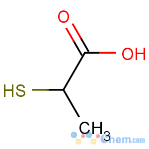 CAS No:13419-67-5 Propanoic acid,2-mercapto-, ammonium salt (1:1)