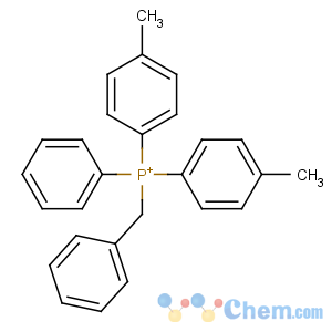 CAS No:13432-87-6 Phosphonium,bis(4-methylphenyl)phenyl(phenylmethyl)-, chloride (1:1)
