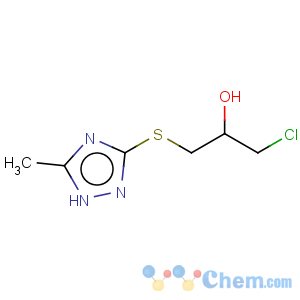 CAS No:134399-12-5 2-Propanol,1-chloro-1-[(3-methyl-1H-1,2,4-triazol-5-yl)thio]-