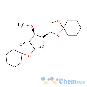 CAS No:13440-19-2 a-D-Glucofuranose,1,2:5,6-di-O-cyclohexylidene-3-O-methyl-