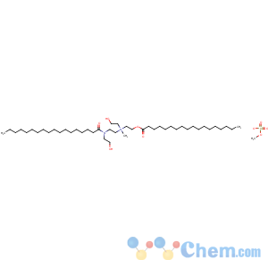 CAS No:13441-22-0 Ethanaminium, N-(2-hydroxyethyl)-N-(2-((2-hydroxyethyl)(1-oxooctadecyl)amino)ethyl)-N-methyl-2-((1-oxooctadecyl)oxy)-, methyl sulfate (salt)