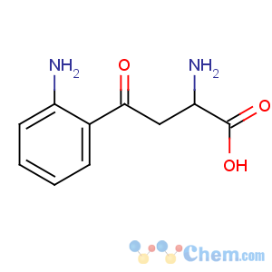 CAS No:13441-51-5 (2R)-2-amino-4-(2-aminophenyl)-4-oxobutanoic acid