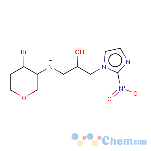 CAS No:134419-55-9 1H-Imidazole-1-ethanol,a-[[(4-bromotetrahydro-2H-pyran-3-yl)amino]methyl]-2-nitro-