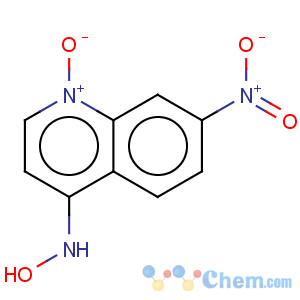 CAS No:13442-16-5 4-Quinolinamine,N-hydroxy-7-nitro-, 1-oxide