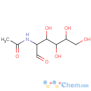 CAS No:134451-94-8 N-[(2S,3S,4R,5S)-3,4,5,6-tetrahydroxy-1-oxohexan-2-yl]acetamide