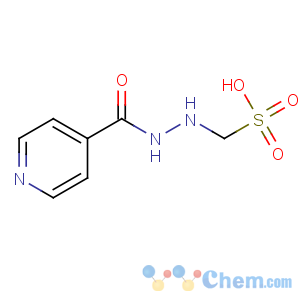 CAS No:13447-95-5 [2-(pyridine-4-carbonyl)hydrazinyl]methanesulfonic acid