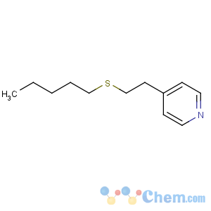 CAS No:134480-44-7 Pyridine,4-[2-(pentylthio)ethyl]-