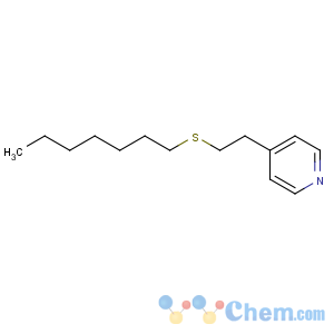 CAS No:134480-46-9 Pyridine,4-[2-(heptylthio)ethyl]-