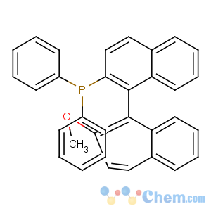 CAS No:134484-36-9 [1-(2-methoxynaphthalen-1-yl)naphthalen-2-yl]-diphenylphosphane