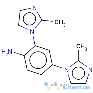 CAS No:134485-97-5 2,4-bis-(2-methyl-imidazol-1-yl)-phenylamine