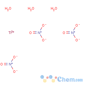 CAS No:13453-38-8 Thallium(III) nitrate trihydrate