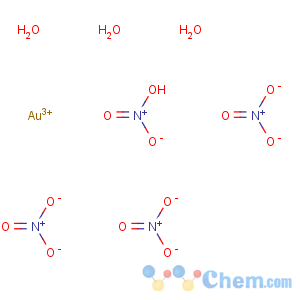 CAS No:13464-77-2 Nitric acid, gold(3+)salt (8CI,9CI)
