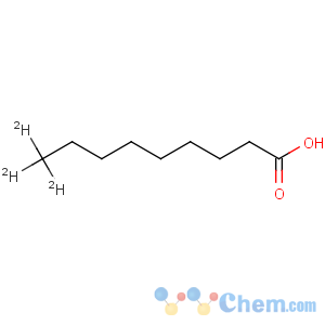 CAS No:134646-27-8 nonanoic-9,9,9-d3 acid