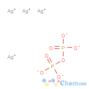 CAS No:13465-97-9 Diphosphoric acid,silver(1+) salt (1:4)