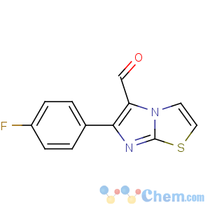 CAS No:134670-30-7 6-(4-fluorophenyl)imidazo[2,1-b][1,3]thiazole-5-carbaldehyde