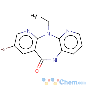 CAS No:134698-42-3 6H-Dipyrido[3,2-b:2',3'-e][1,4]diazepin-6-one,8-bromo-11-ethyl-5,11-dihydro-