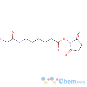 CAS No:134759-23-2 Hexanoic acid,6-[(2-iodoacetyl)amino]-, 2,5-dioxo-1-pyrrolidinyl ester