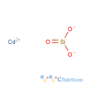 CAS No:13477-19-5 Silicic acid (H2SiO3),cadmium salt (1:1)