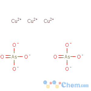 CAS No:13478-34-7 Arsenic acid (H3AsO4),copper(2+) salt (2:3), tetrahydrate (9CI)