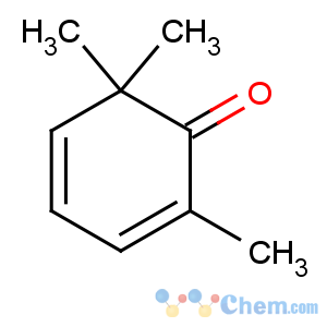 CAS No:13487-30-4 2,4-Cyclohexadien-1-one,2,6,6-trimethyl-