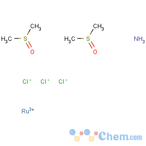 CAS No:134876-10-1 Ruthenium,amminetrichlorobis[(sulfinyl-kS)bis[methane]]- (9CI)