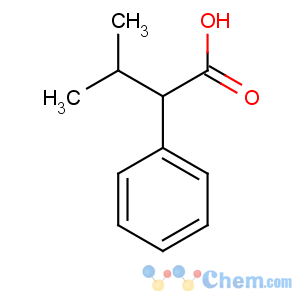 CAS No:13490-69-2 3-methyl-2-phenylbutanoic acid