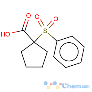 CAS No:134937-34-1 1-(phenylsulfonyl)cyclopentanecarboxylic acid