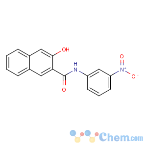 CAS No:135-65-9 3-hydroxy-N-(3-nitrophenyl)naphthalene-2-carboxamide