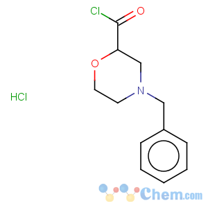 CAS No:135072-14-9 2-Morpholinecarbonylchloride, 4-(phenylmethyl)-, hydrochloride (1:1)