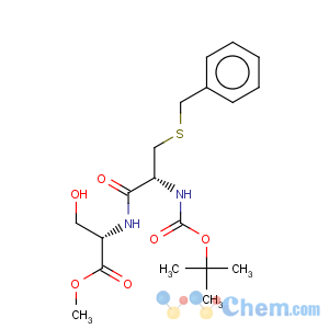 CAS No:13512-53-3 L-Serine,N-[N-[(1,1-dimethylethoxy)carbonyl]-S-(phenylmethyl)-L-cysteinyl]-, methylester (9CI)