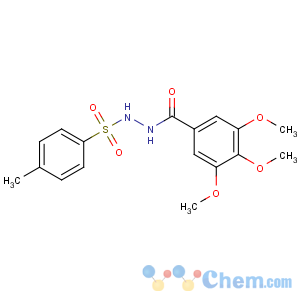 CAS No:13513-93-4 3,4,5-trimethoxy-N'-(4-methylphenyl)sulfonylbenzohydrazide