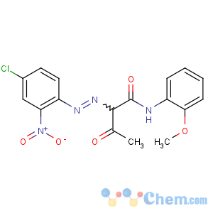 CAS No:13515-40-7 2-[(4-chloro-2-nitrophenyl)diazenyl]-N-(2-methoxyphenyl)-3-oxobutanamide