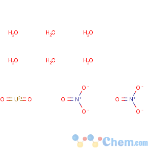 CAS No:13520-83-7 Uranium, bis(nitrato-kO)dioxo-, hydrate (1:6), (T-4)-(9CI)