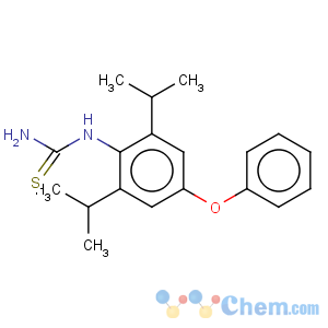 CAS No:135252-10-7 Thiourea,N-[2,6-bis(1-methylethyl)-4-phenoxyphenyl]-