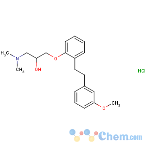 CAS No:135261-74-4 1-(dimethylamino)-3-[2-[2-(3-methoxyphenyl)ethyl]phenoxy]propan-2-ol