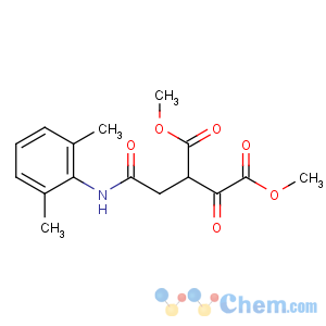CAS No:135271-47-5 dimethyl 2-[2-(2,6-dimethylanilino)-2-oxoethyl]-3-oxobutanedioate