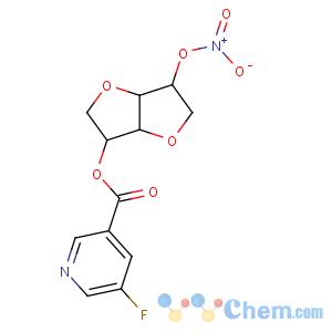 CAS No:135304-12-0 D-Glucitol,1,4:3,6-dianhydro-, 2-(5-fluoro-3-pyridinecarboxylate) 5-nitrate (9CI)