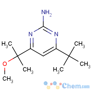 CAS No:135324-04-8 2-Pyrimidinamine,4-(1,1-dimethylethyl)-6-(1-methoxy-1-methylethyl)-